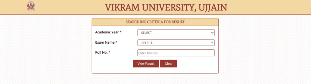 Vikram University LLB Result 2023