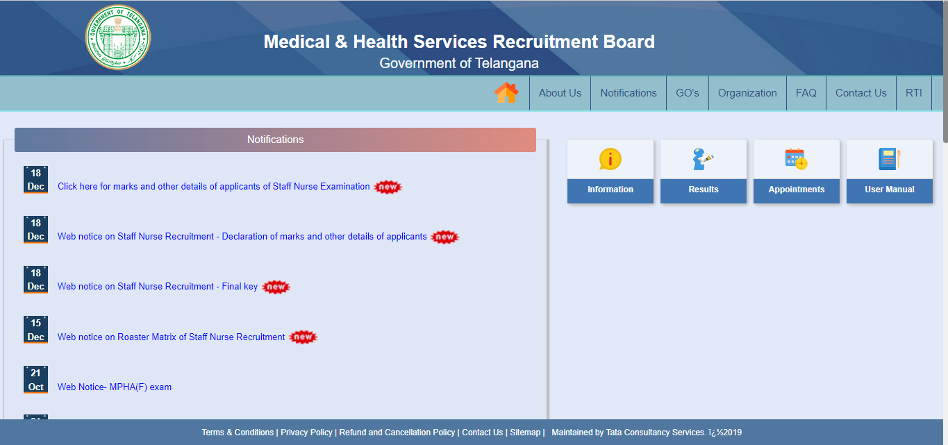 MHSRB Staff Nurse Result 2023