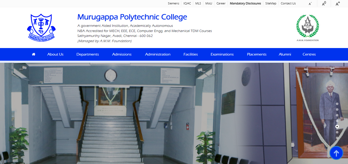 Murugappa Polytechnic College Result 2023