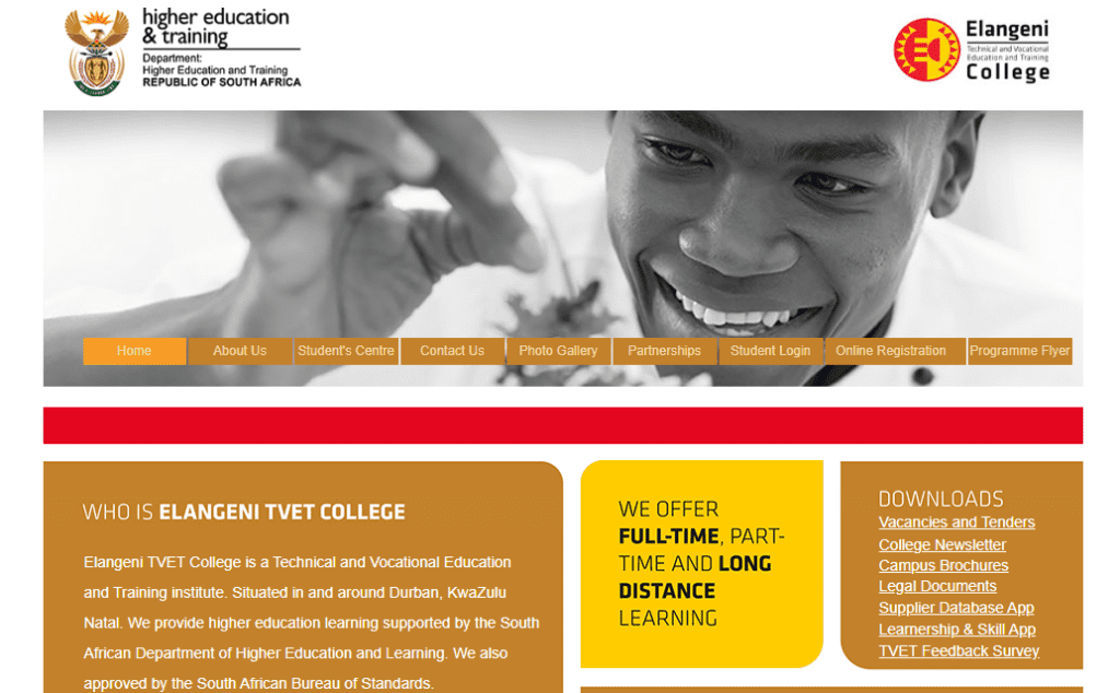 Elangeni TVET College Online Application For 2024