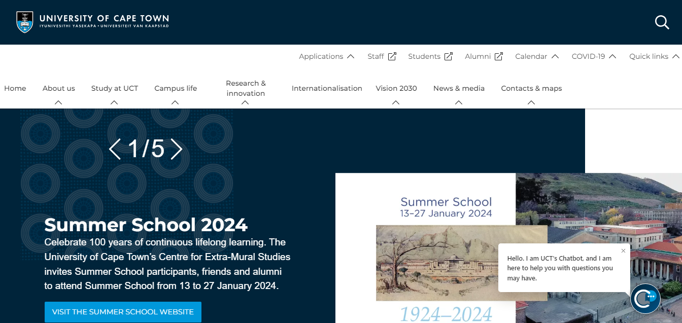 UCT Online Application 2024 Check www.uct.ac.za