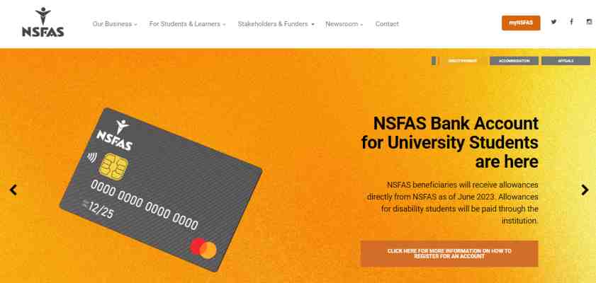 NSFAS Application 2024-2025