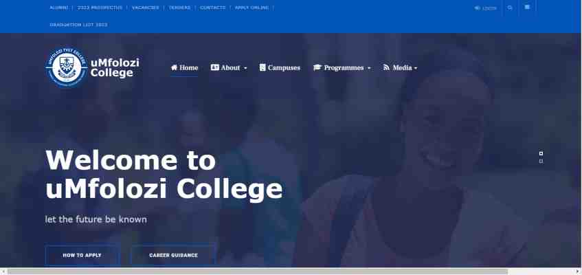 Umfolozi TVET College Online Application 2024-2025