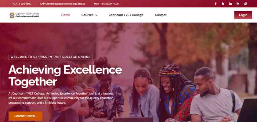 Capricorn TVET College Online Application 2024
