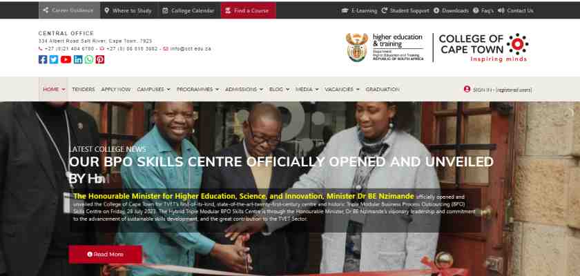 Cape College Online Application 2024