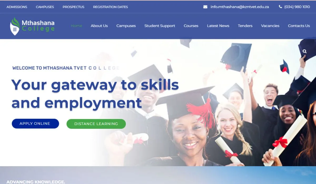 Mthashana TVET College Online Application 2024-2025