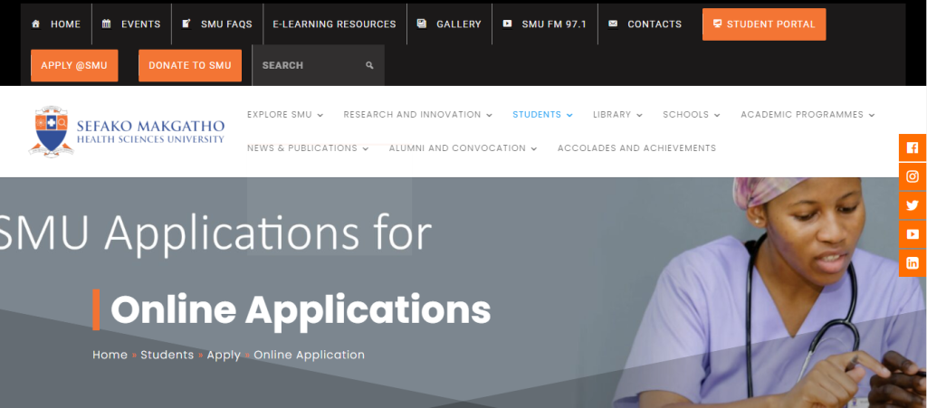 Sefako Makgatho Health Sciences University Online Application 2024 sefako-makgatho-health-sciences-university-online-application-2024