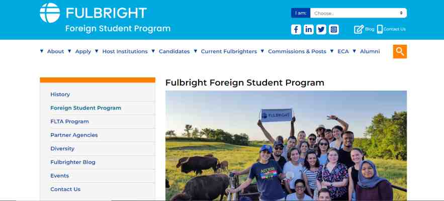 Fulbright Foreign Student Scholarship 2024-2025