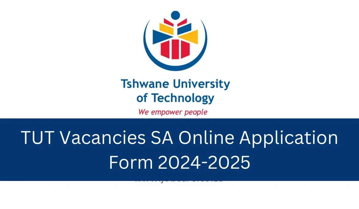 TUT Vacancies SA Online Application Form