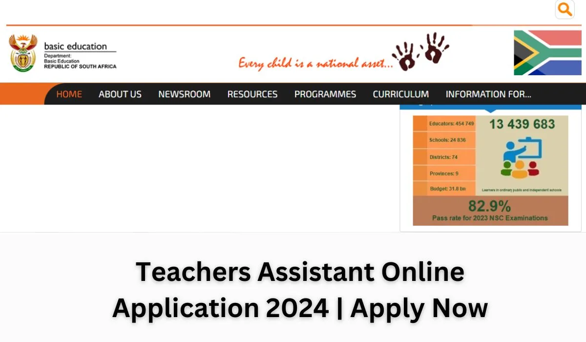 Teachers Assistant Online Application