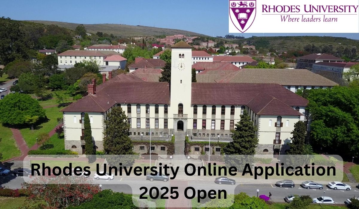Rhodes University Online Application Fee for 2025 Batch student