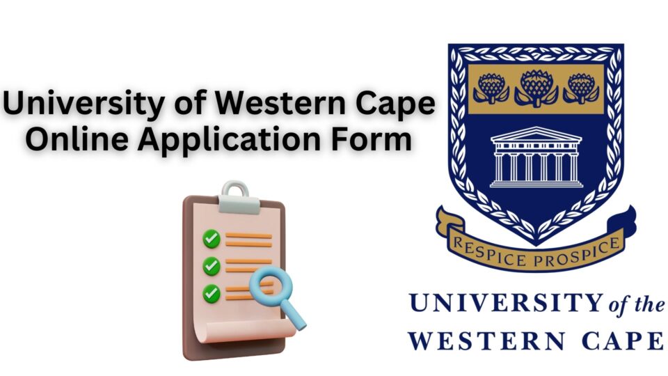 University of Western Cape Online Application Form