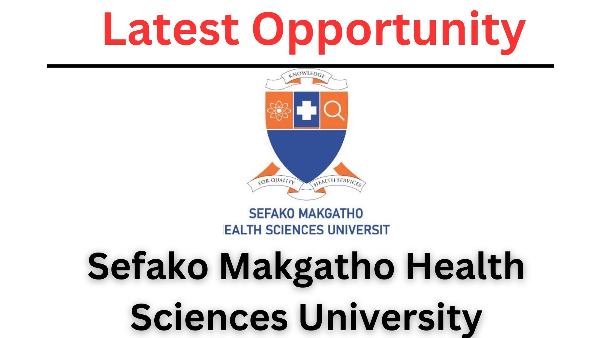 Sefako Makgatho Health Sciences University