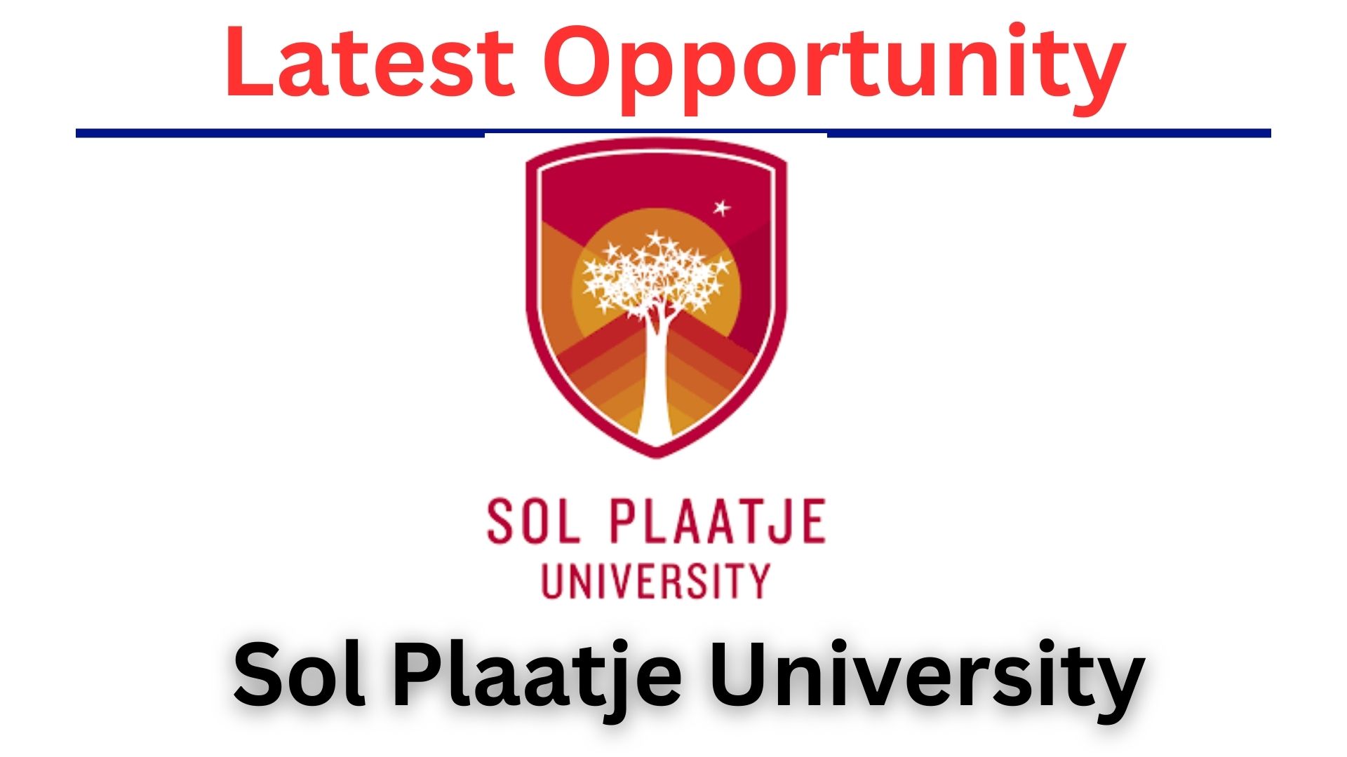 Sol Plaatje University Online Application Form 2025