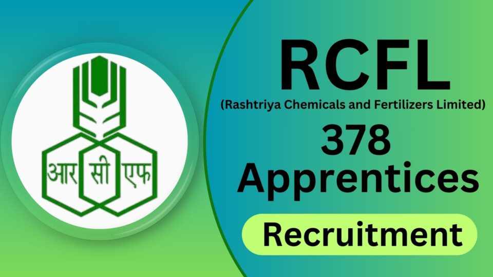 RCFL Recruitment 2024: Apply Now