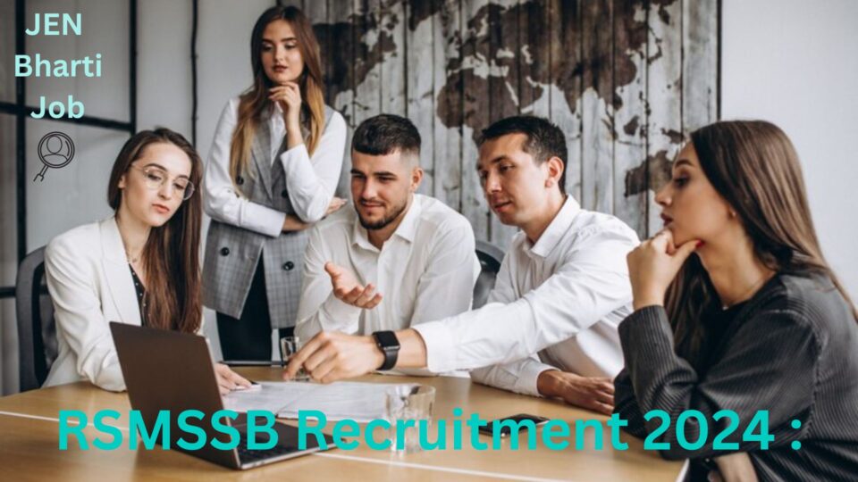 RSMSSB Recruitment 2024